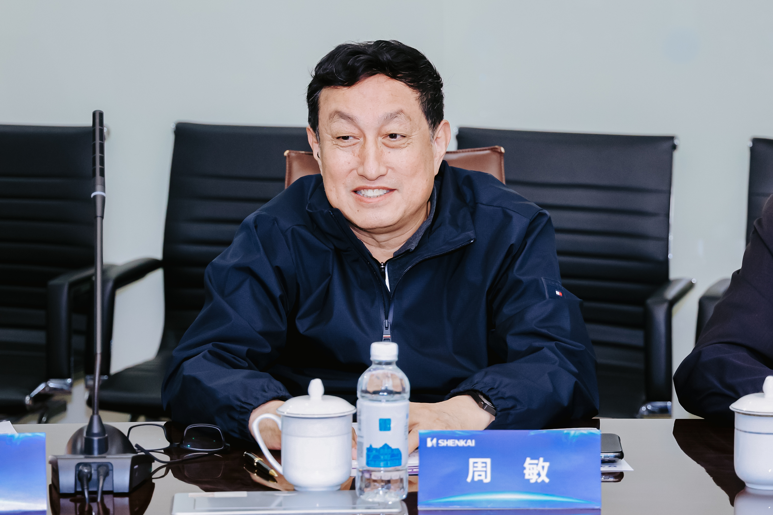 中石協(xié)劉宏斌會(huì)長(zhǎng)一行蒞臨神開參觀考察(圖8)